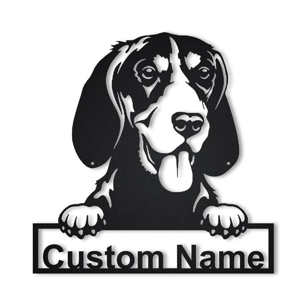 Custom Gordon Setter Dog Metal Sign, Led Lights Gordon Setter Sign, Dog Lover Gift, Dog Wall Sign, Home Decor Sign