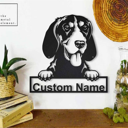 Custom Gordon Setter Dog Metal Sign, Led Lights Gordon Setter Sign, Dog Lover Gift, Dog Wall Sign, Home Decor Sign