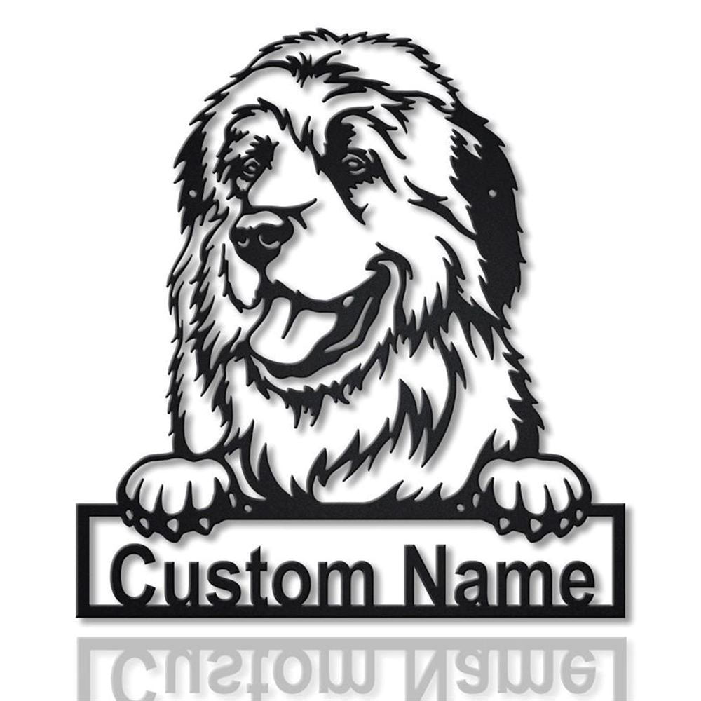 Custom Great Pyrenees Dog Metal Sign, Led Lights Great Pyrenees Metal Sign, Dog Lover Gift, Dog Wall Sign, Home Decor Sign