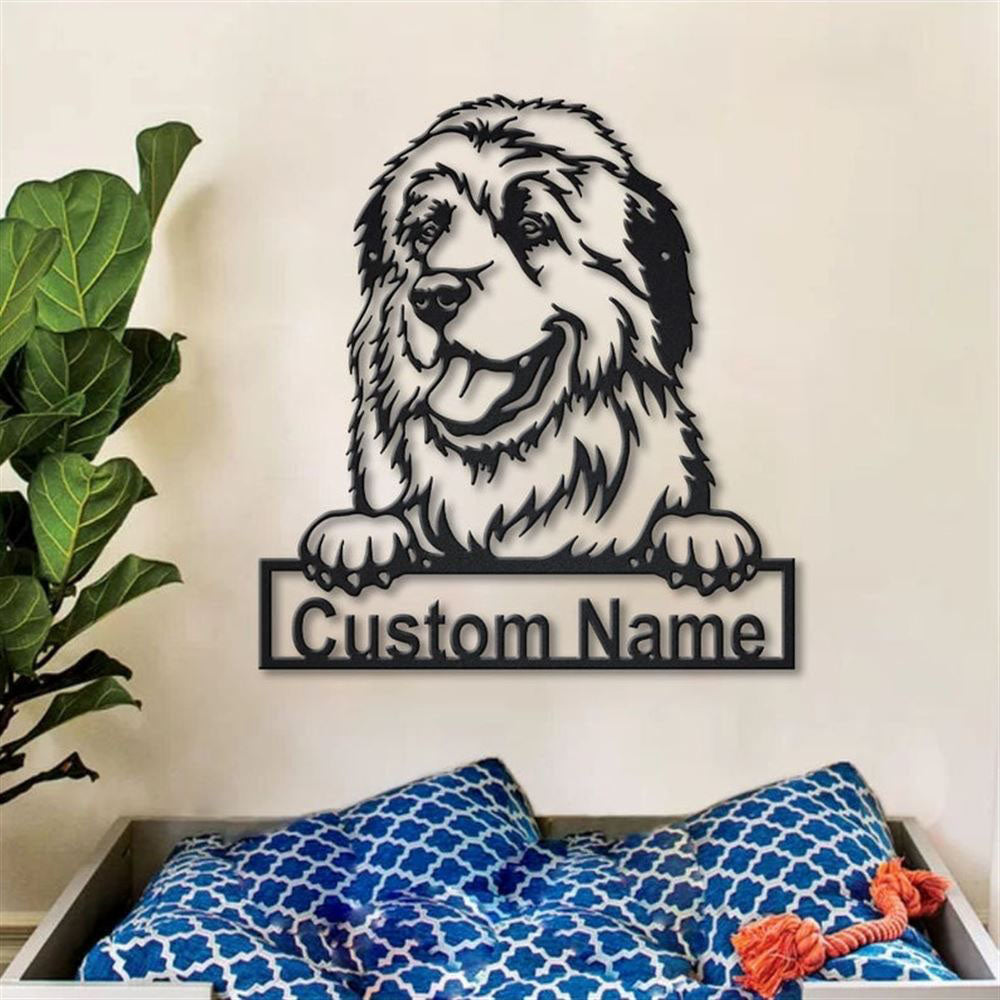 Custom Great Pyrenees Dog Metal Sign, Led Lights Great Pyrenees Metal Sign, Dog Lover Gift, Dog Wall Sign, Home Decor Sign