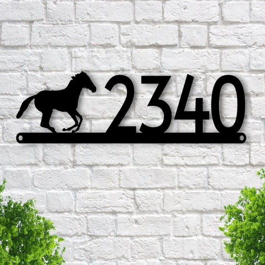 Custom Home Address Sign With Griffin For Rock Or Wall Custom Number And Street Name Or Only Number Cut Metal Sign
