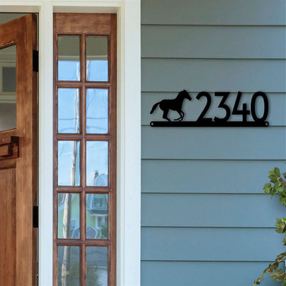 Custom Home Address Sign With Griffin For Rock Or Wall Custom Number And Street Name Or Only Number Cut Metal Sign