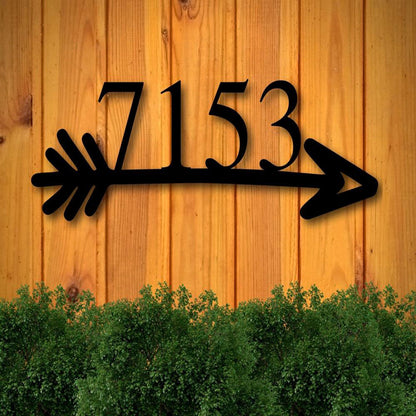 Custom Home Address Sign With Wolf For Rock Or Wall Custom Number And Street Name Or Only Number Wolf Address Metal Sign