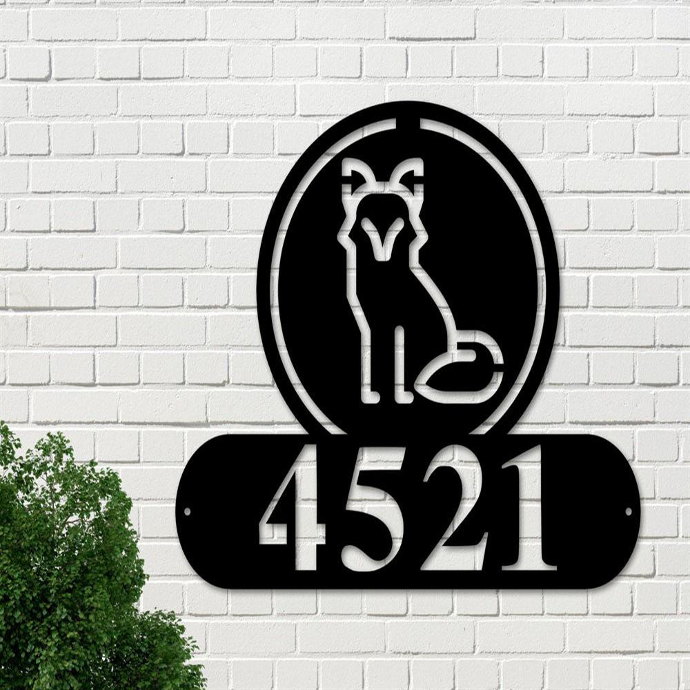 Custom Metal Address Sign Address Plaque Metal Address Numbers Address Arrow Sign Front Porch Metal Signaddress Signs