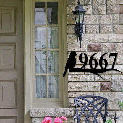 Custom Metal Address Sign Fish Address Plaque Beach House Number Fish Metal Address Sign House Number Signs Fish Camp