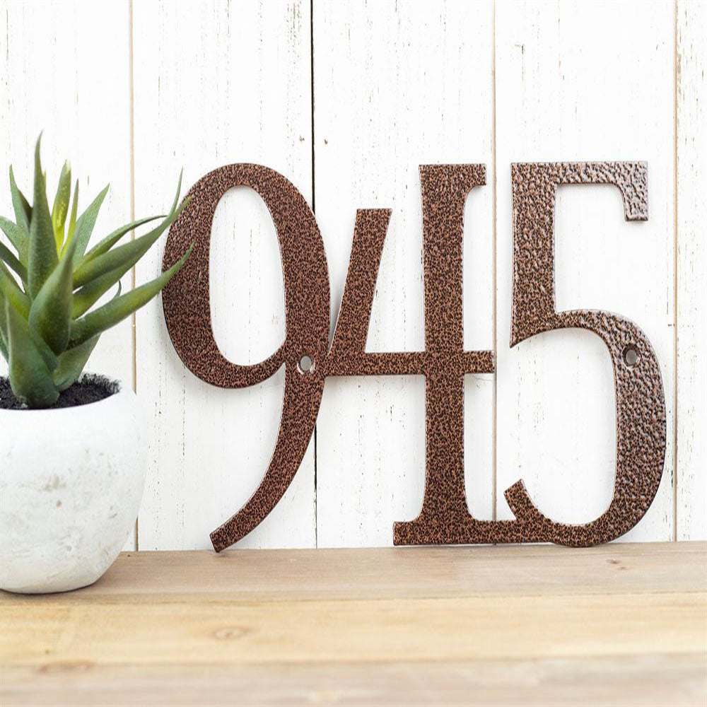Custom Metal Address Sign For House Address Plaque Front Porch Decor Metal Signs Metal Address Numbers