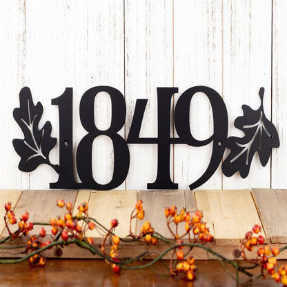 Custom Metal Address Sign Modern Address Sign Metal House Numbers Address Plaque Housewarming Gift address Plaque