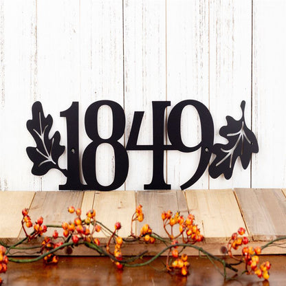 Custom Metal Address Sign Modern Address Sign Metal House Numbers Address Plaque Housewarming Gift address Plaque