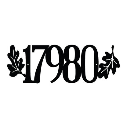 Custom Metal Address Sign Palm Tree Address Sign Address Plaque Address Number Signs Beach House Decor Metal Wall Art