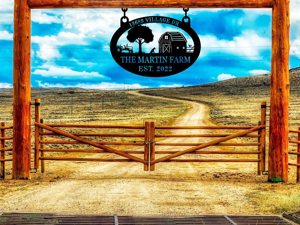 Custom Metal Farm Sign, Cow Calf Chicken Tractor Sign Metal Barn Sign, Gift Ideas For Farm Woman, Outdoor Metal Sign Frames