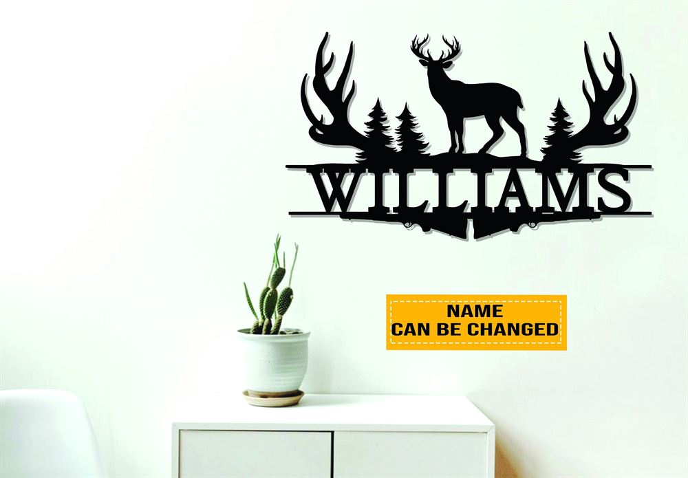 Custom Metal Farm Sign, Deer Hunting Metal Sign, Gift Ideas For Farm Woman, Large Metal Outdoor Signs, Outdoor Metal Sign Frames