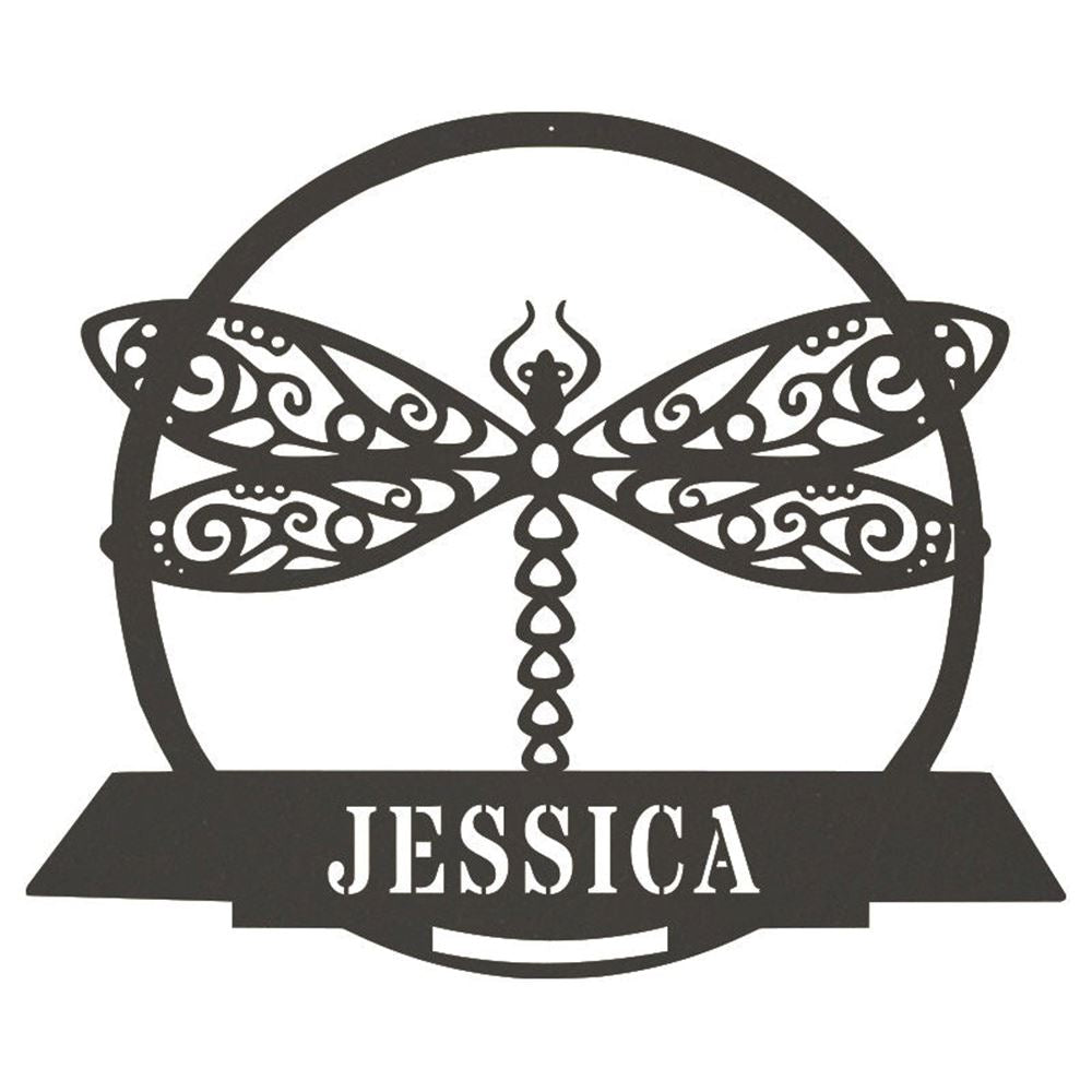 Custom Metal Farm Sign, Dragon Fly Metal Wall Art, Gift Ideas For Farm Woman, Large Metal Outdoor Signs, Outdoor Metal Sign Frames