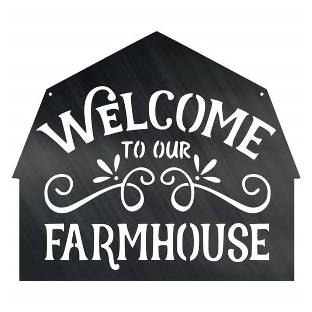 Custom Metal Farm Sign, Farm House Metal Signs, Gift Ideas For Farm Woman, Large Metal Outdoor Signs, Outdoor Metal Sign Frames