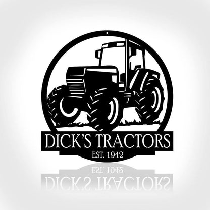 Custom Metal Farm Sign, Farm Metal Sign, Gift Ideas For Farm Woman, Large Metal Outdoor Signs, Outdoor Metal Sign Frames