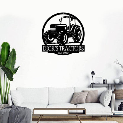 Custom Metal Farm Sign, Farm Metal Sign, Gift Ideas For Farm Woman, Large Metal Outdoor Signs, Outdoor Metal Sign Frames