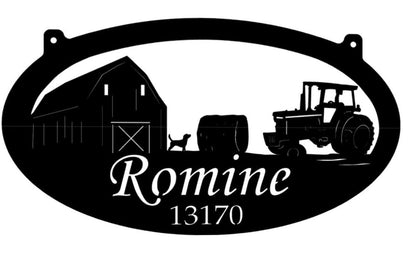 Custom Metal Farm Sign, Hay Metal Farm Sign, Gift Ideas For Farm Woman, Large Metal Outdoor Signs, Outdoor Metal Sign Frames