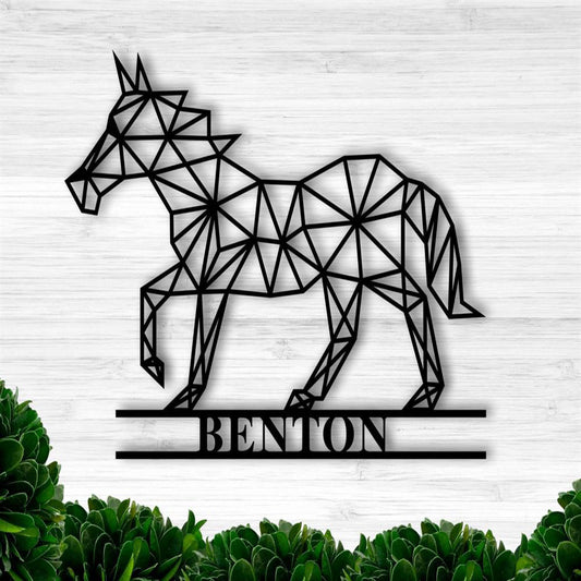 Custom Metal Farm Sign, Horse Metal Farm Sign, Gift Ideas For Farm Woman, Large Metal Outdoor Signs, Outdoor Metal Sign Frames