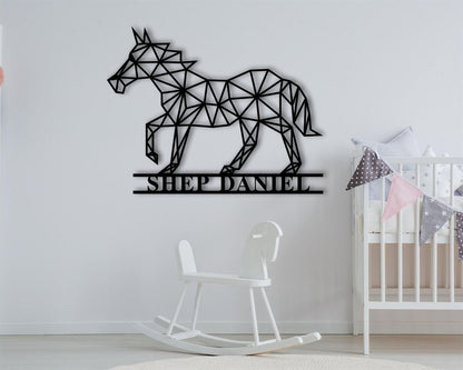 Custom Metal Farm Sign, Horse Metal Farm Sign, Gift Ideas For Farm Woman, Large Metal Outdoor Signs, Outdoor Metal Sign Frames