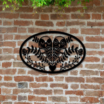 Custom Metal Farm Sign, Owl Decor, Gift Ideas For Farm Woman, Large Metal Outdoor Signs, Outdoor Metal Sign Frames