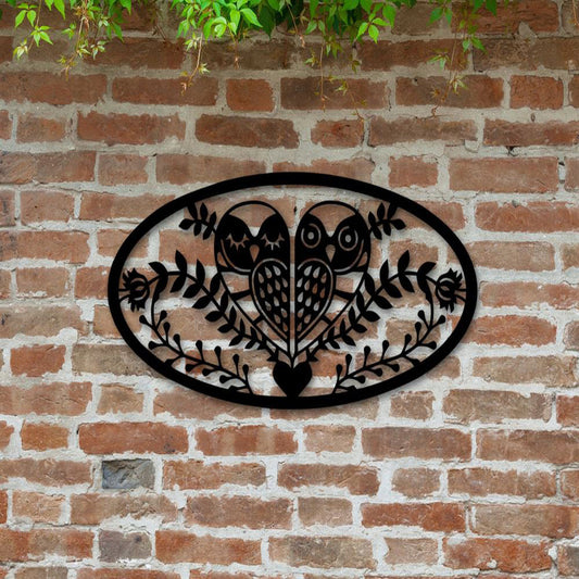 Custom Metal Farm Sign, Owl Decor, Gift Ideas For Farm Woman, Large Metal Outdoor Signs, Outdoor Metal Sign Frames