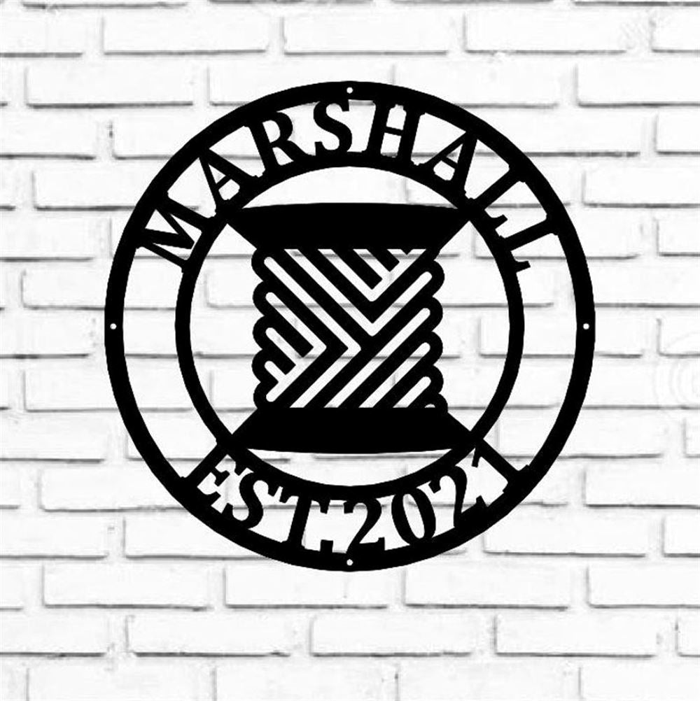 Custom Metal Farm Sign, Sewing Room Metal Sign, Gift Ideas For Farm Woman, Large Metal Outdoor Signs, Outdoor Metal Sign Frames