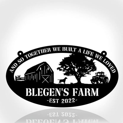 Custom Metal Farm Signs, Dog Rooster Outdoor Farmhouse, Gift Ideas For Farm Woman, Large Metal Outdoor Signs, Outdoor Metal Sign Frames