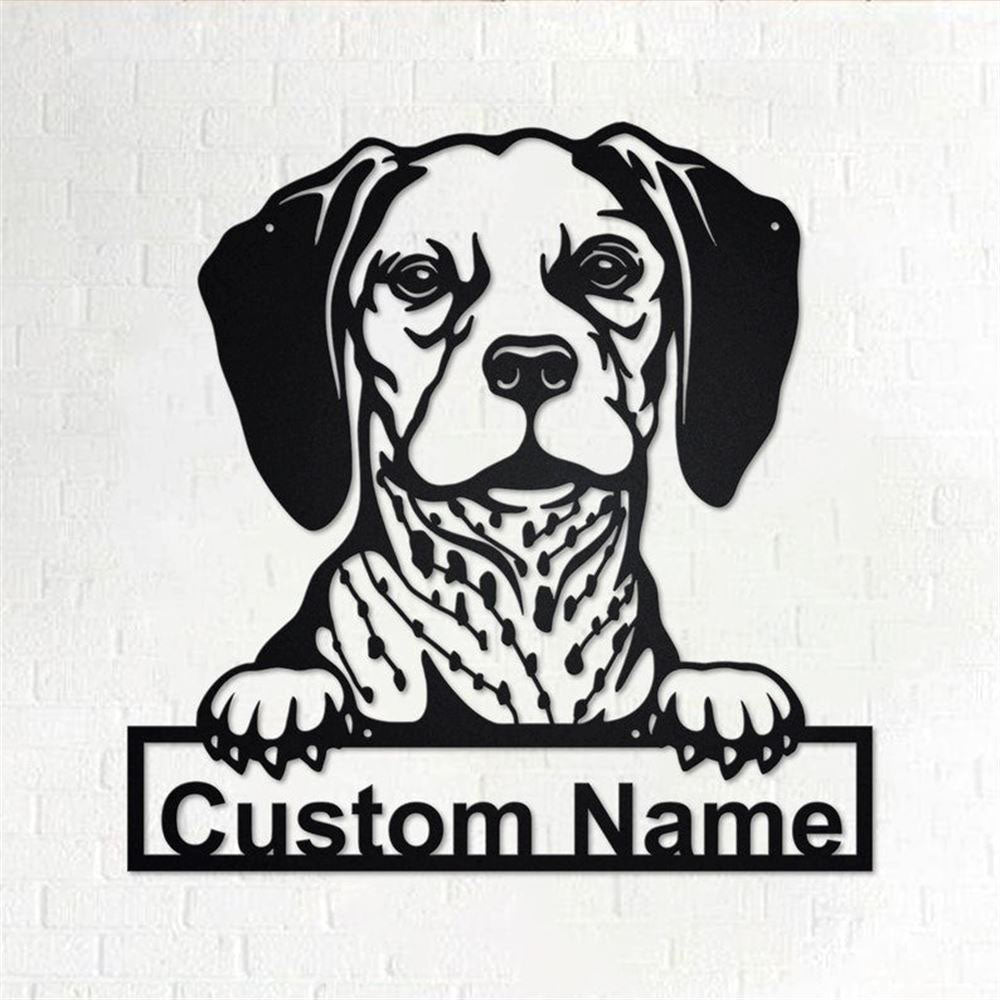 Custom Metal Sign, Belgian Brakk Metal Sign, Anniversary Gift, Dog House Sign, Dog Wall Art, Outdoor Sign, Home Decor Sign
