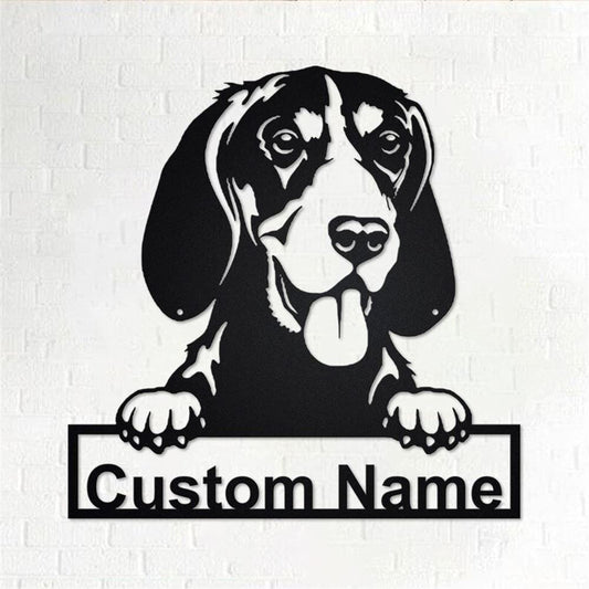 Custom Metal Sign, Gordon Setter Dog Metal Sign, Anniversary Gift, Dog House Sign, Dog Wall Art, Outdoor Sign, Home Decor Sign