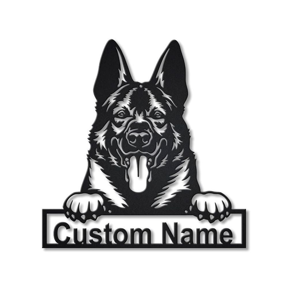 Custom West Gothic Dog Metal Sign, Led Lights West Gothic Sign, Dog Lover Gift, Dog Wall Sign, Home Decor Sign