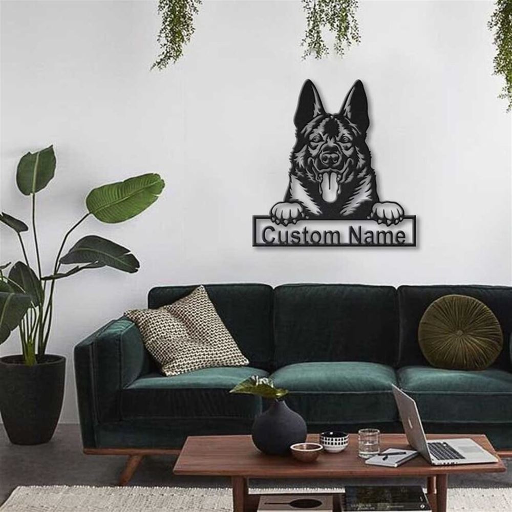 Custom West Gothic Dog Metal Sign, Led Lights West Gothic Sign, Dog Lover Gift, Dog Wall Sign, Home Decor Sign