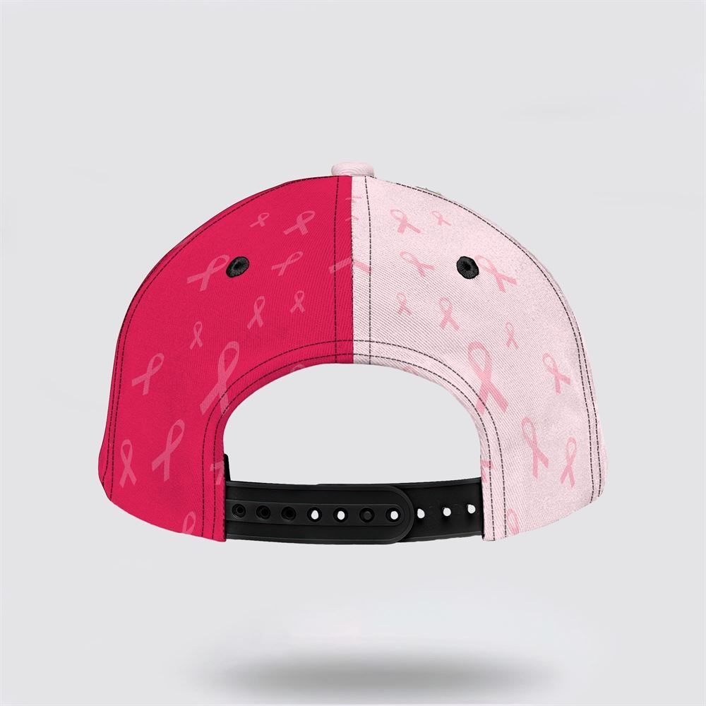 Customized Breast Cancer Awareness Faith Hope Love Art Baseball Cap, Gifts For Breast Cancer Patients, Breast Cancer Hat