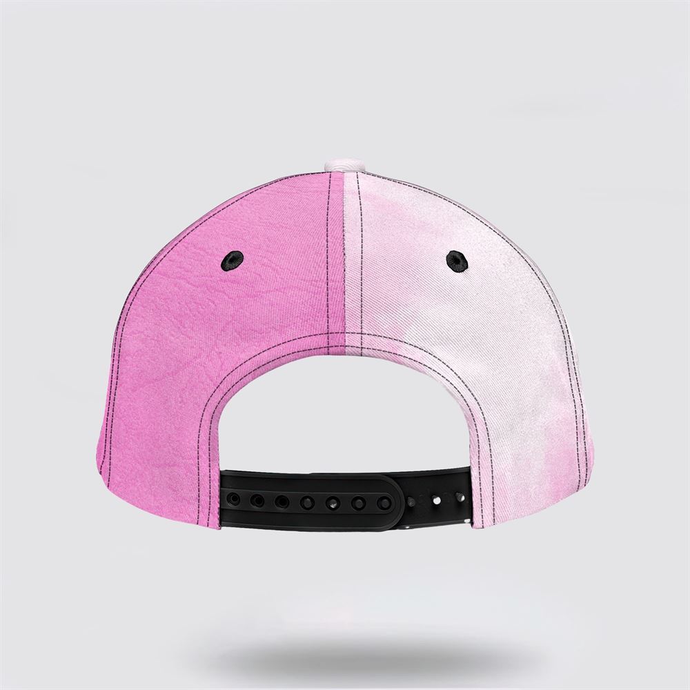 Customized Breast Cancer Awareness In October We Wear Pink Car Art Baseball Cap, Gifts For Breast Cancer Patients, Breast Cancer Hat