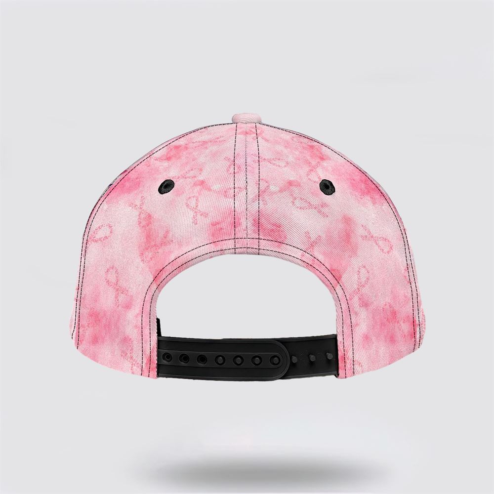 Customized Breast Cancer Awareness Thanks For The Support Baseball Cap, Gifts For Breast Cancer Patients, Breast Cancer Hat