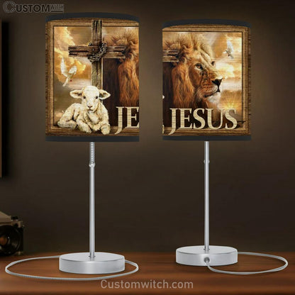 Cute Lamb, Cross Symbol, Amazing Lion, Jesus Table Lamb