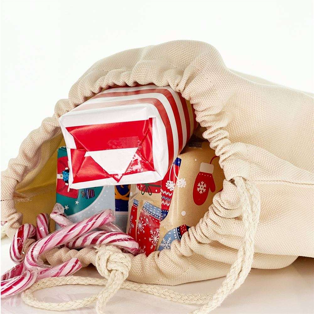 Cute Teddy Bear Christmas Sack, Gift For Chidren, Christmas Bag Gift, Christmas Gift 2023