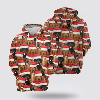 Dachshund Christmas Group All Over Print 3D Hoodie For Men & Women, Christmas Dog Hoodie, Christmas Hoodie Cute, Christmas Gift