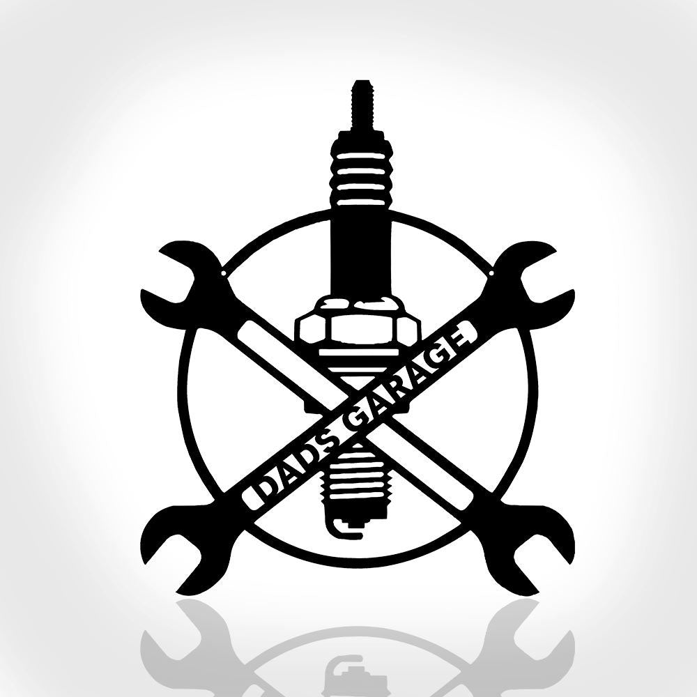 Dads Garage Metal Sign, Garage Sign, Fathers Day Gifts