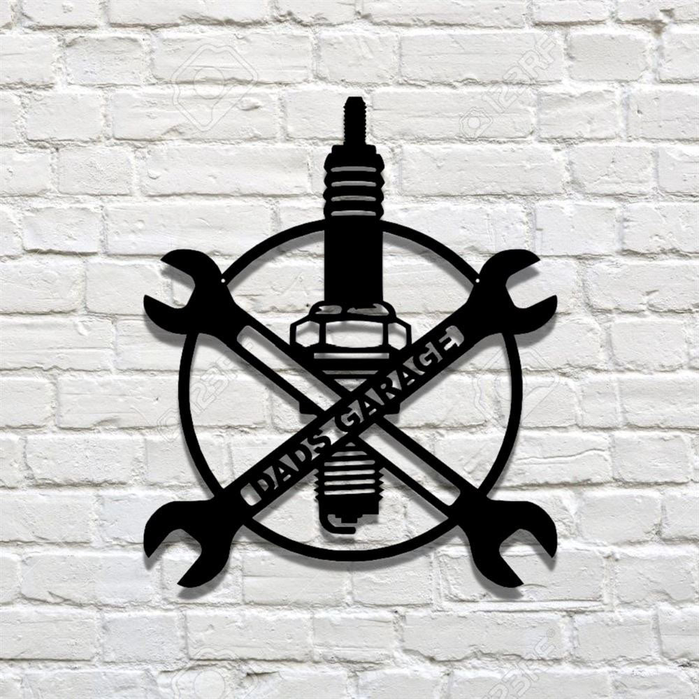 Dads Garage Metal Sign, Garage Sign, Fathers Day Gifts