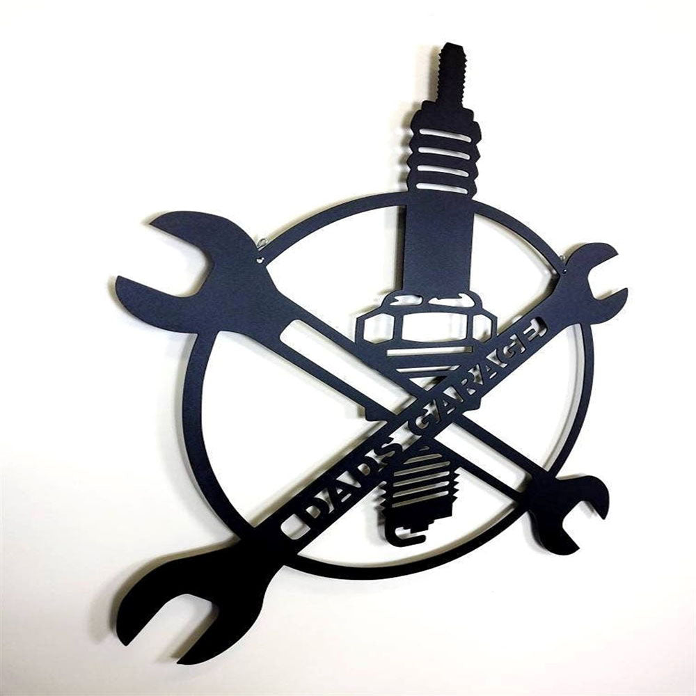 Dads Garage Metal Sign, Garage Sign, Fathers Day Gifts