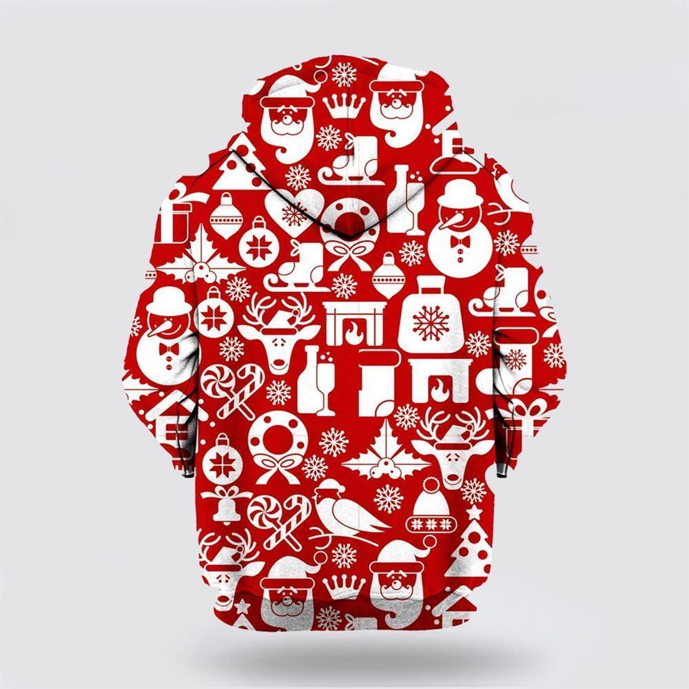 Deer Christmas All Over Print 3D Hoodie For Men & Women, Christmas Hoodie Cute, Christmas Gift, Christmas Fashion