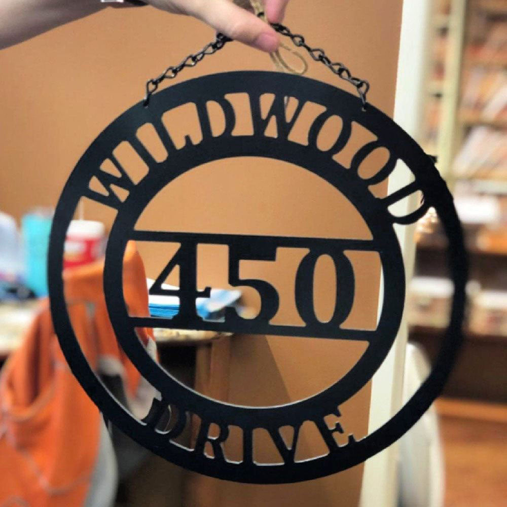 Design Circle Metal Sign, Cut Metal Sign, Wall Metal Sign, Home Decor Sign, Anniversary Gift, Wall Decoration Art