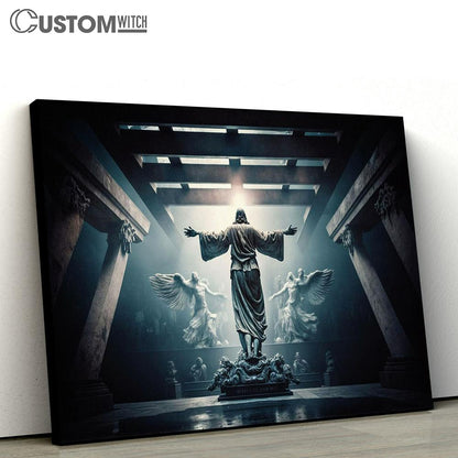 Divine Mercy Jesus Christ Christian Canvas Pictures - Faith Art - Christian Canvas Wall Art Decor