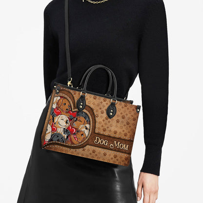Dog Mom Leather Bag, Dog Mom Gift Ideas, Women's Pu Leather Bag