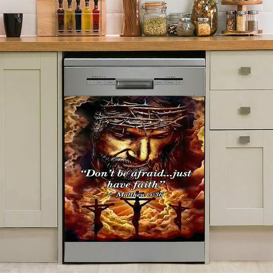 Don'T Cry Over The Past Birdhouse Hummingbird Spring Forest Dishwasher Cover, Christian Dishwasher Magnet Cover