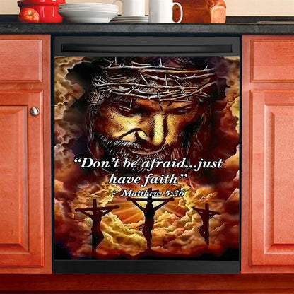 Don'T Cry Over The Past Birdhouse Hummingbird Spring Forest Dishwasher Cover, Christian Dishwasher Magnet Cover