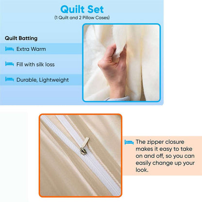 Don't Cry Over The Past Birdhouse Hummingbird Spring Forest Quilt Bedding Set Bedroom - Christian Quilt Bedding Set Prints