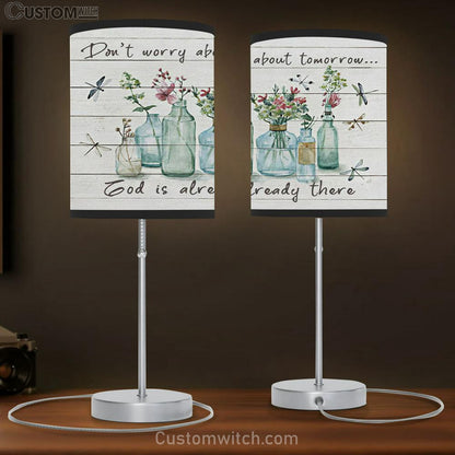 Don't Worry About Tomorrow Table Lamb Gift - Christian Bedroom Decor