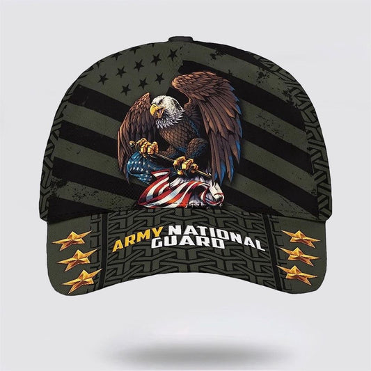 Eagle Army National Guard Baseball Cap, Christian Baseball Cap, Religious Cap, Jesus Gift, Jesus Hat