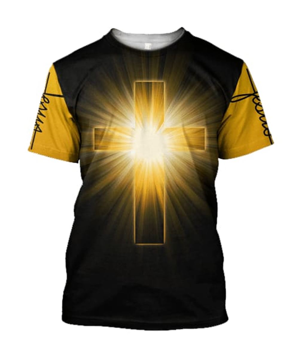 Easter God Jesus One Nation Under God Jesus All Over Print 3D T-Shirt, Gift For Christian, Jesus Shirt