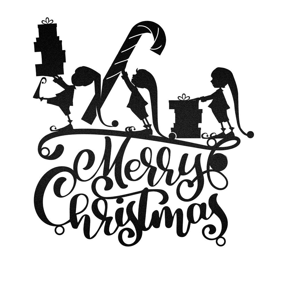 Elf And Christmas Gifts For You Custom Neon Metal Sign, Christmas Gift, Christmas Home Decor Sign, Christmas Outdoor Metal Sign